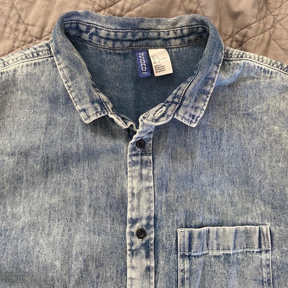 H&M Jean Button Down - Picture 6 of 7